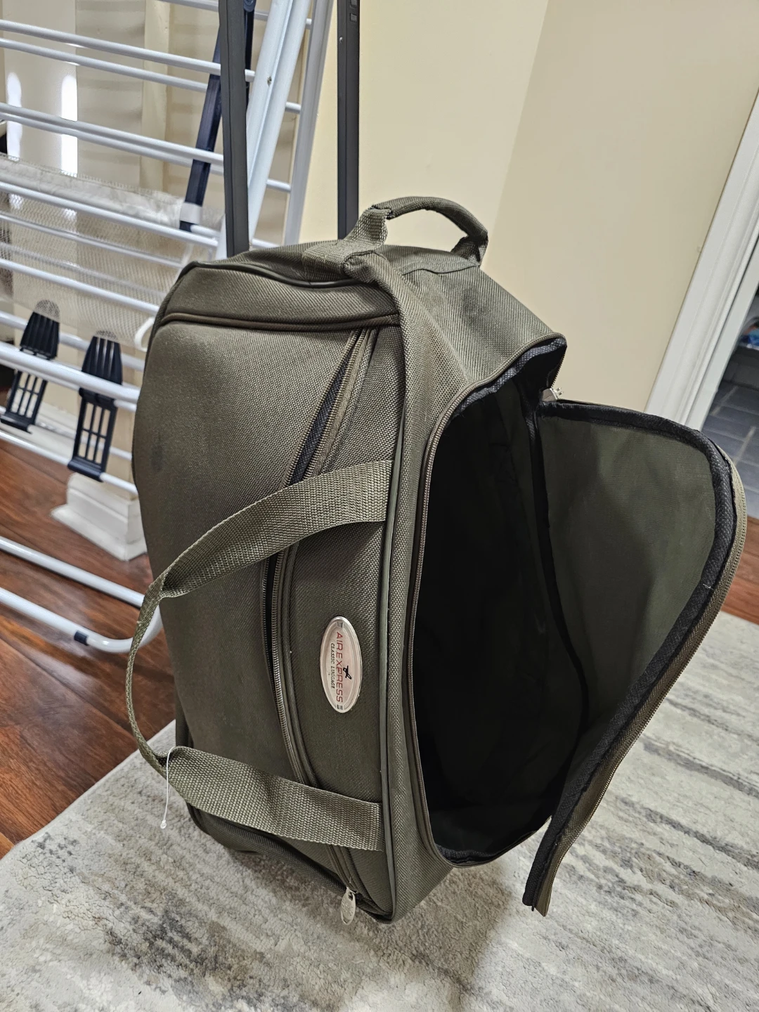 Air Express Classic Luggage Rolling Duffel Bag - Olive Green - photo 3