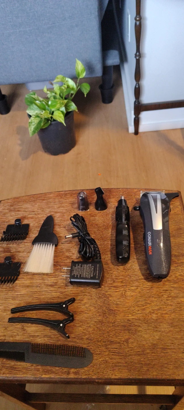 Conair Man Hair Clippers & Wahl Nose Trimmer Set - photo 2