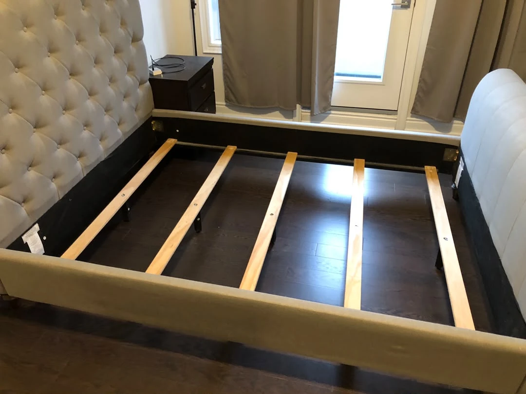 Tufted Upholstered Bed Frame - photo 2