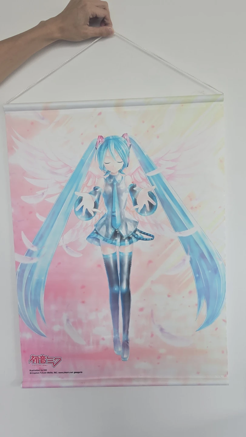 Hatsune Miku Angel Wall Scroll - photo 2