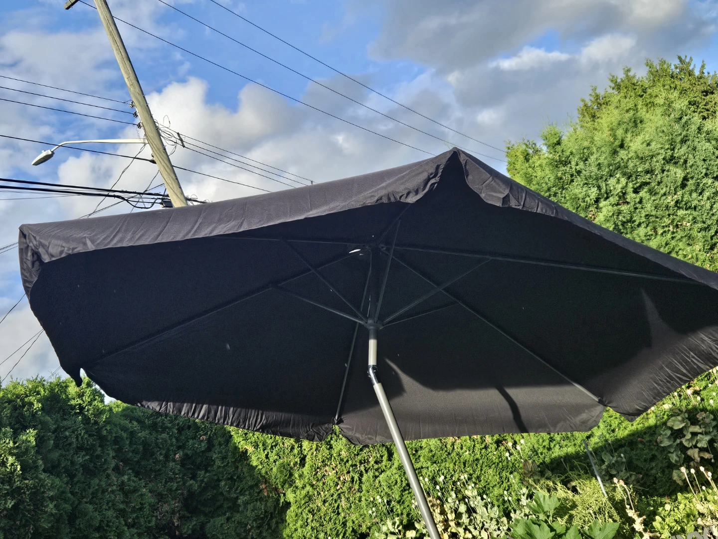 Black Patio Umbrella - photo 2