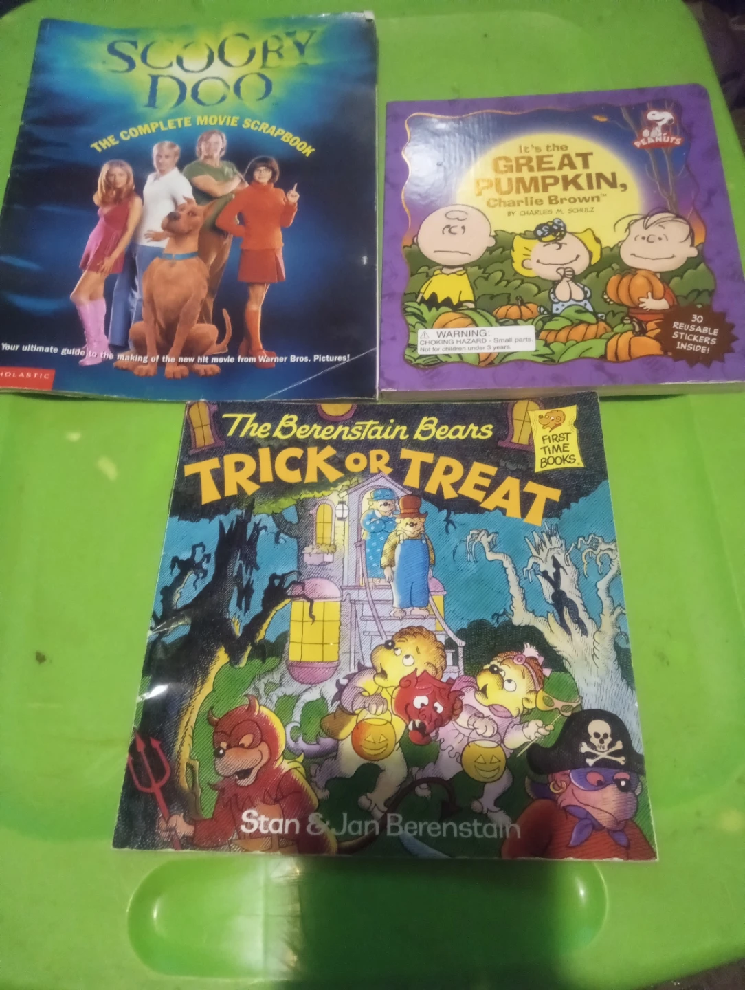 Scooby Doo, Great Pumpkin Charlie Brown & Berenstain Bears