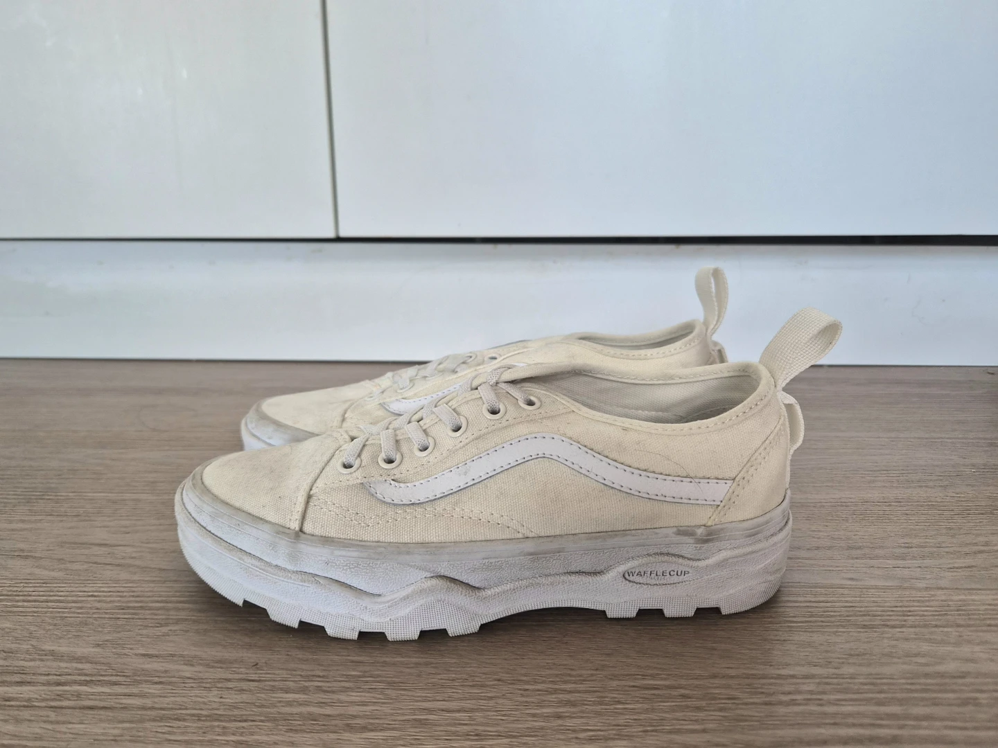 Vans Sentry Old Skool Shoes (Heavy Canvas Marshmallow) - US 8 - photo 4