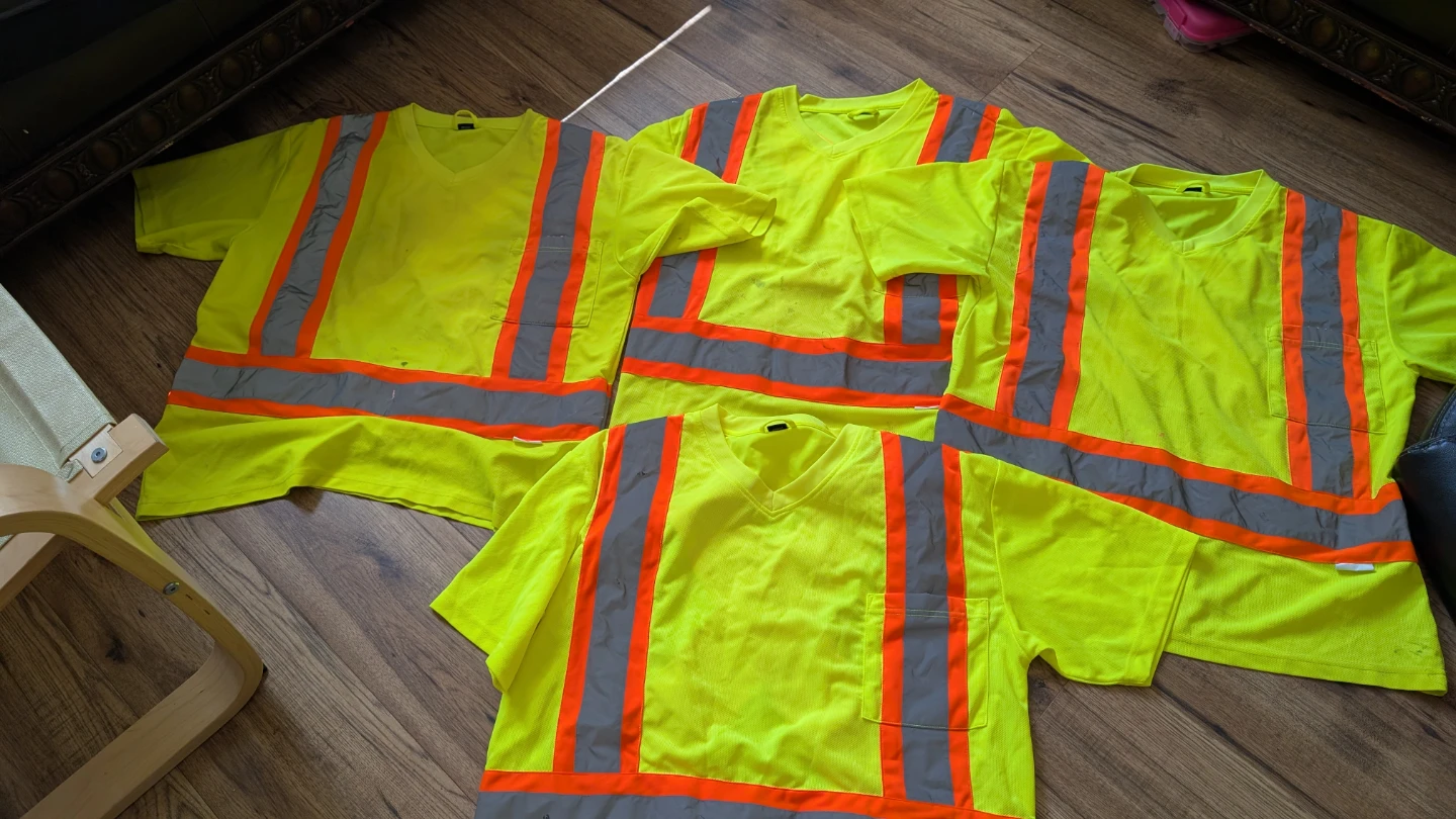 Hi-Vis Safety T-Shirts (4 Pack) - photo 3