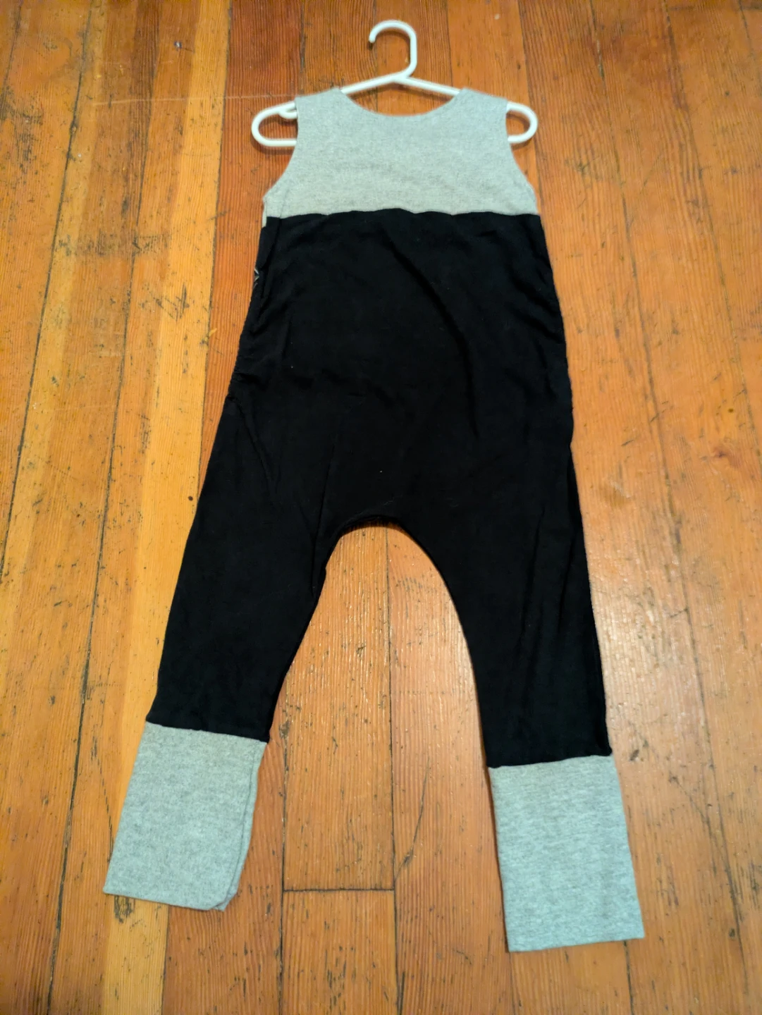 One of a Kind AC/DC Back in Black Romper - photo 2