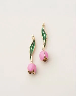 Brand new tulip earrings