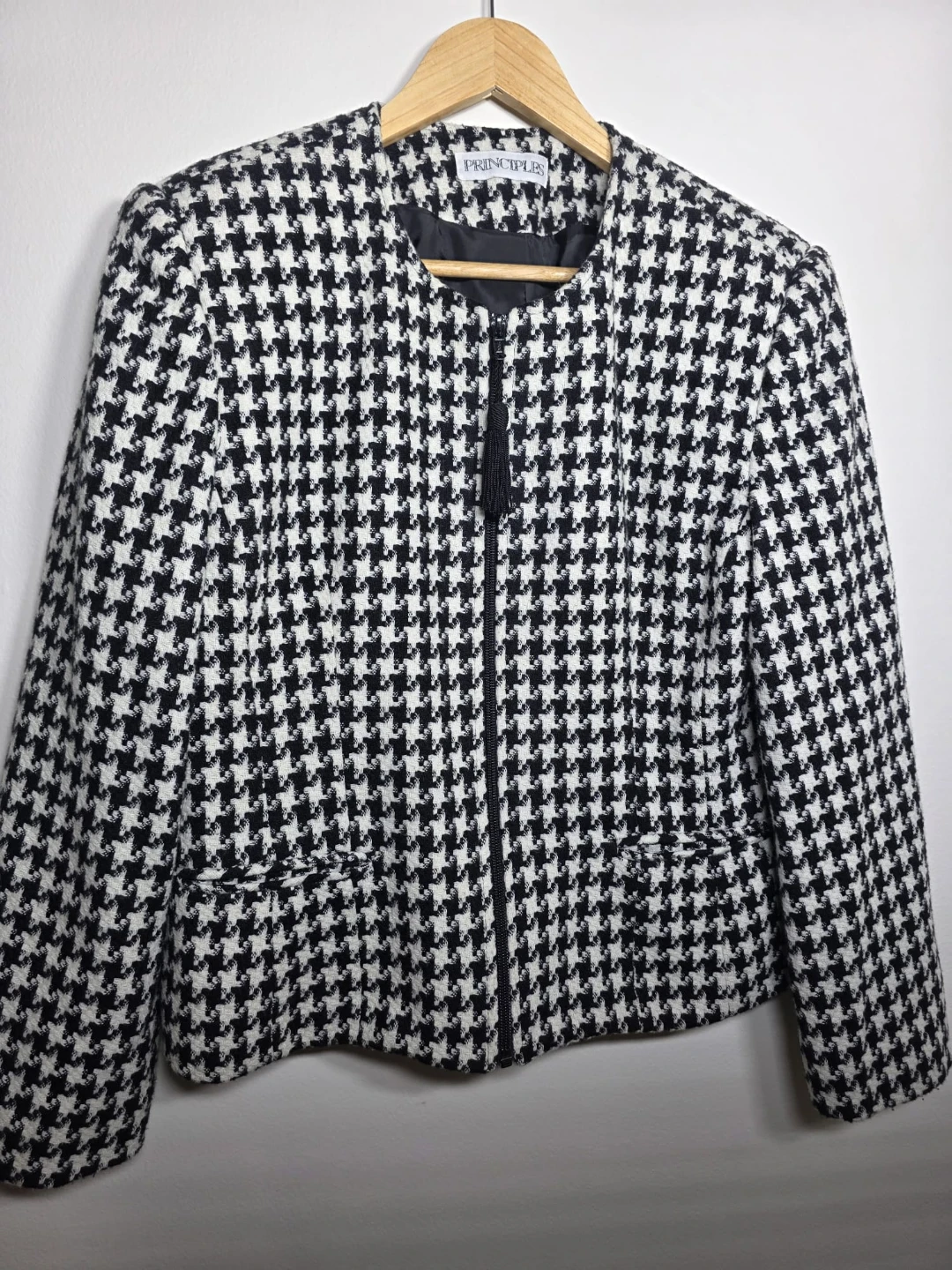 Principles Houndstooth Blazer