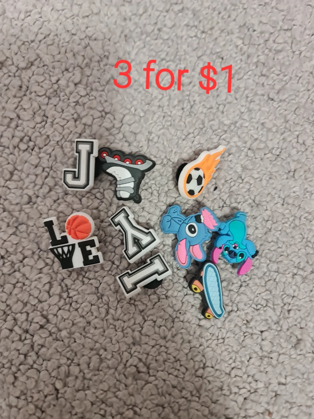 Shoe Charms - 3 for $1