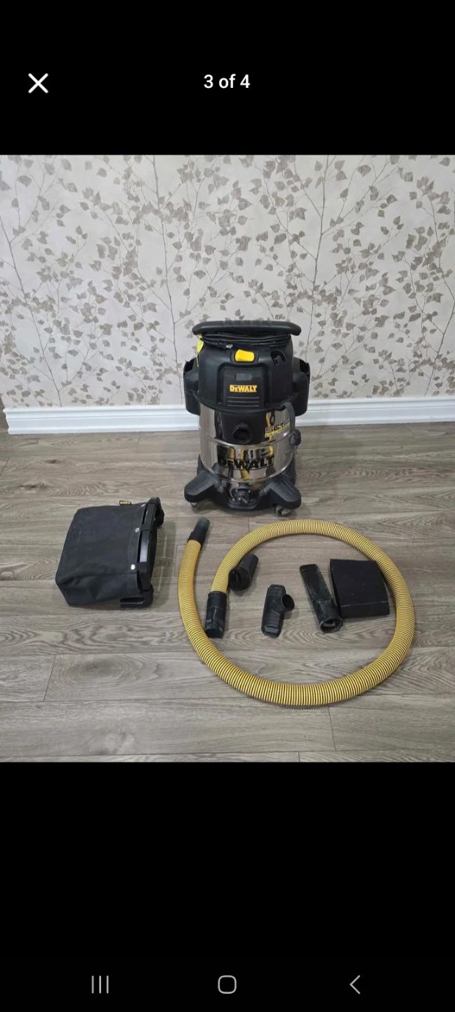 DEWALT 10 Gallon (38L) StealthSonic Wet/Dry Vacuum –