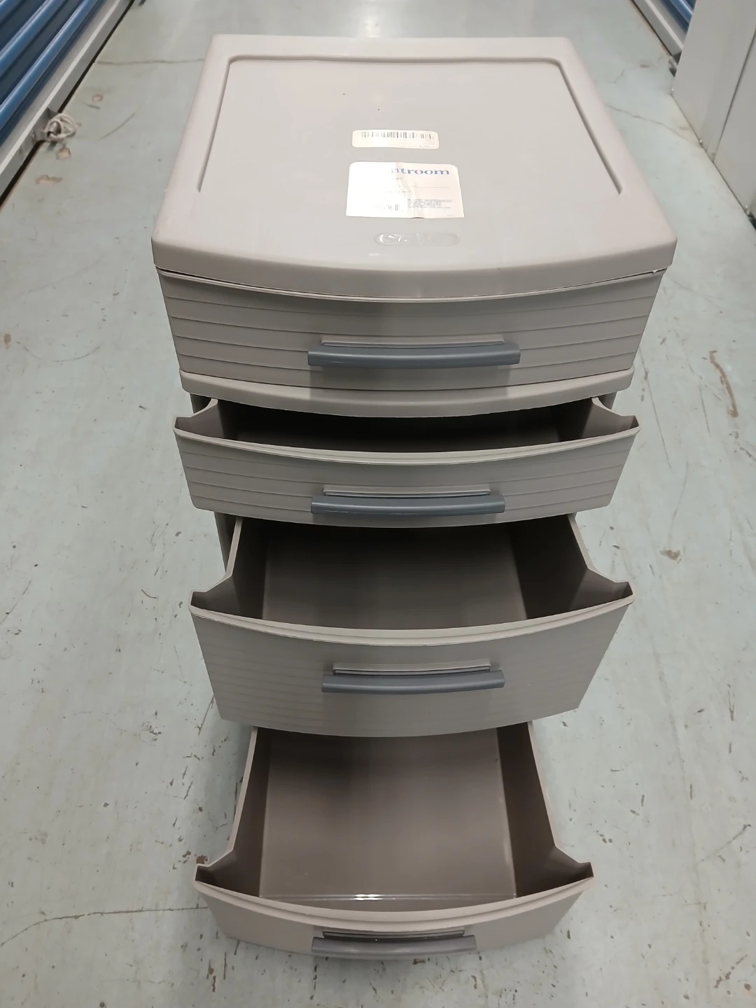4-Drawer plastic tower organizer - photo 4