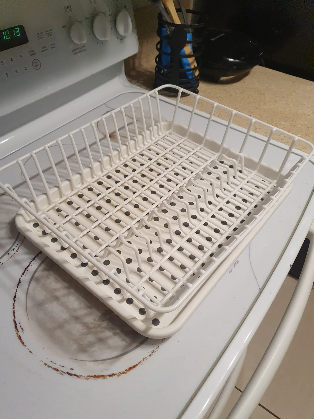 White Dish Drying Rack