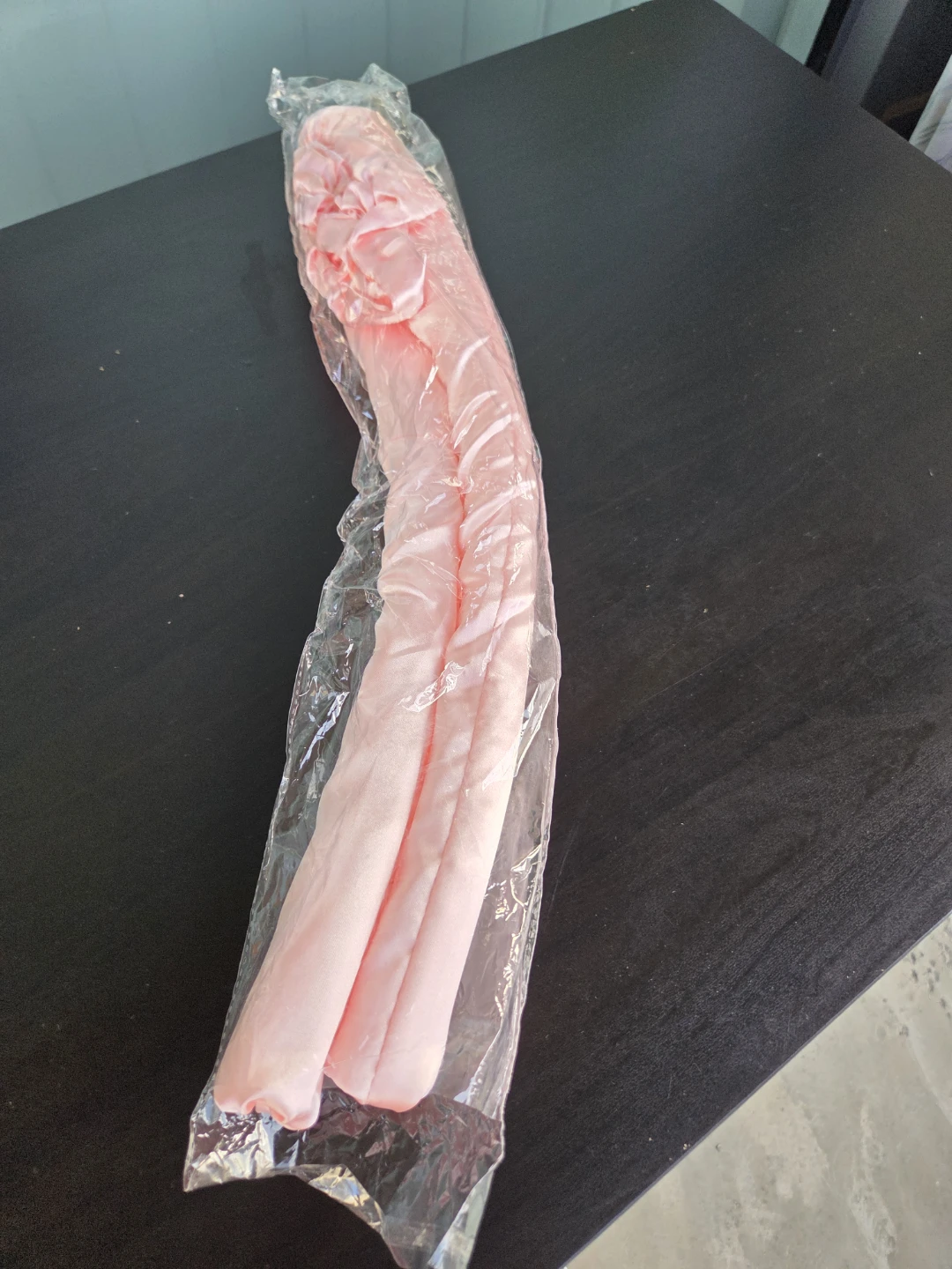 Pink Satin Heatless Curling Rod - photo 3