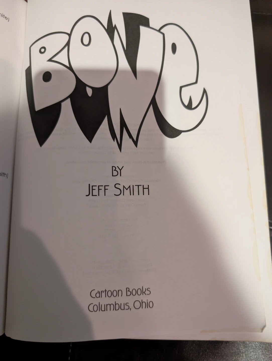 BONE: The Complete Cartoon Epic in One Volume  by Jeff Smith - photo 4