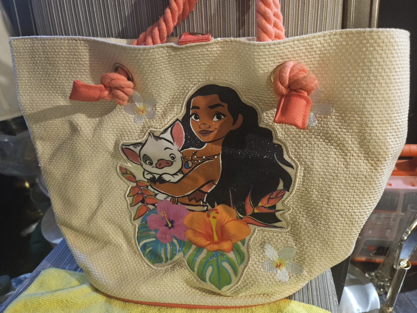 Moana Straw Tote Bag - photo 3