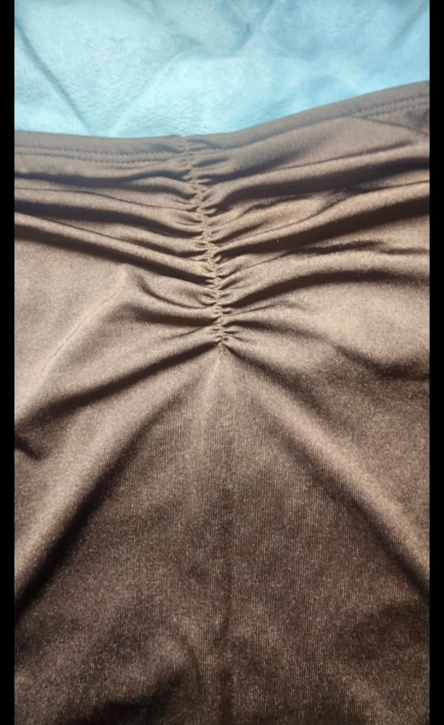 Brown Maxi Skirt with Ring Detail - photo 4