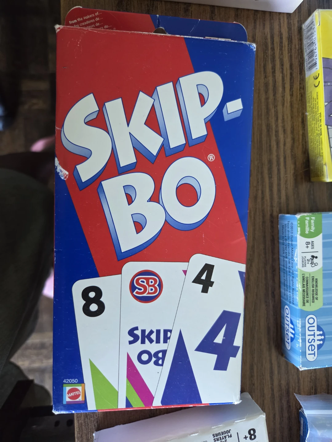 Skip-Bo Card Game by Mattel