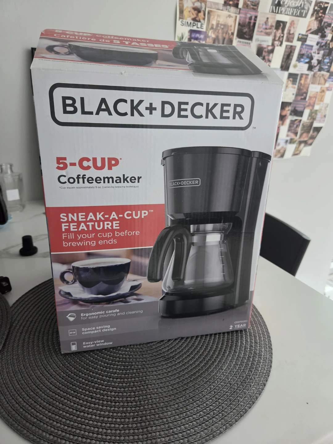 BLACK+DECKER 5-Cup Coffeemaker - photo 3