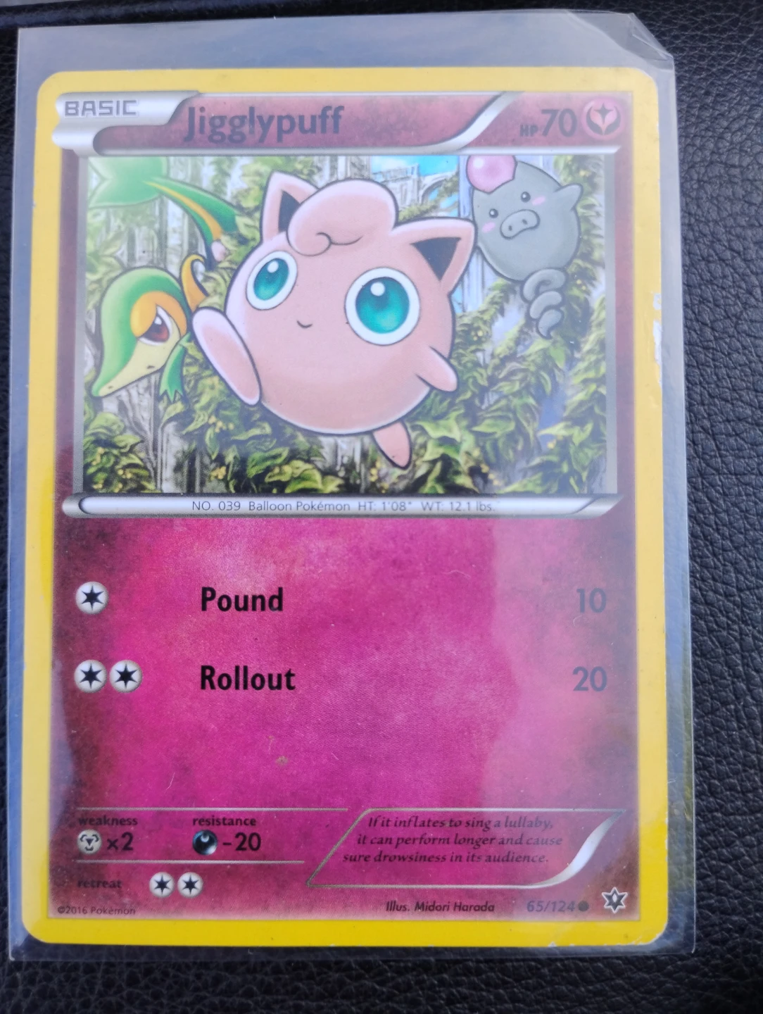 Jigglypuff Pokemon Card