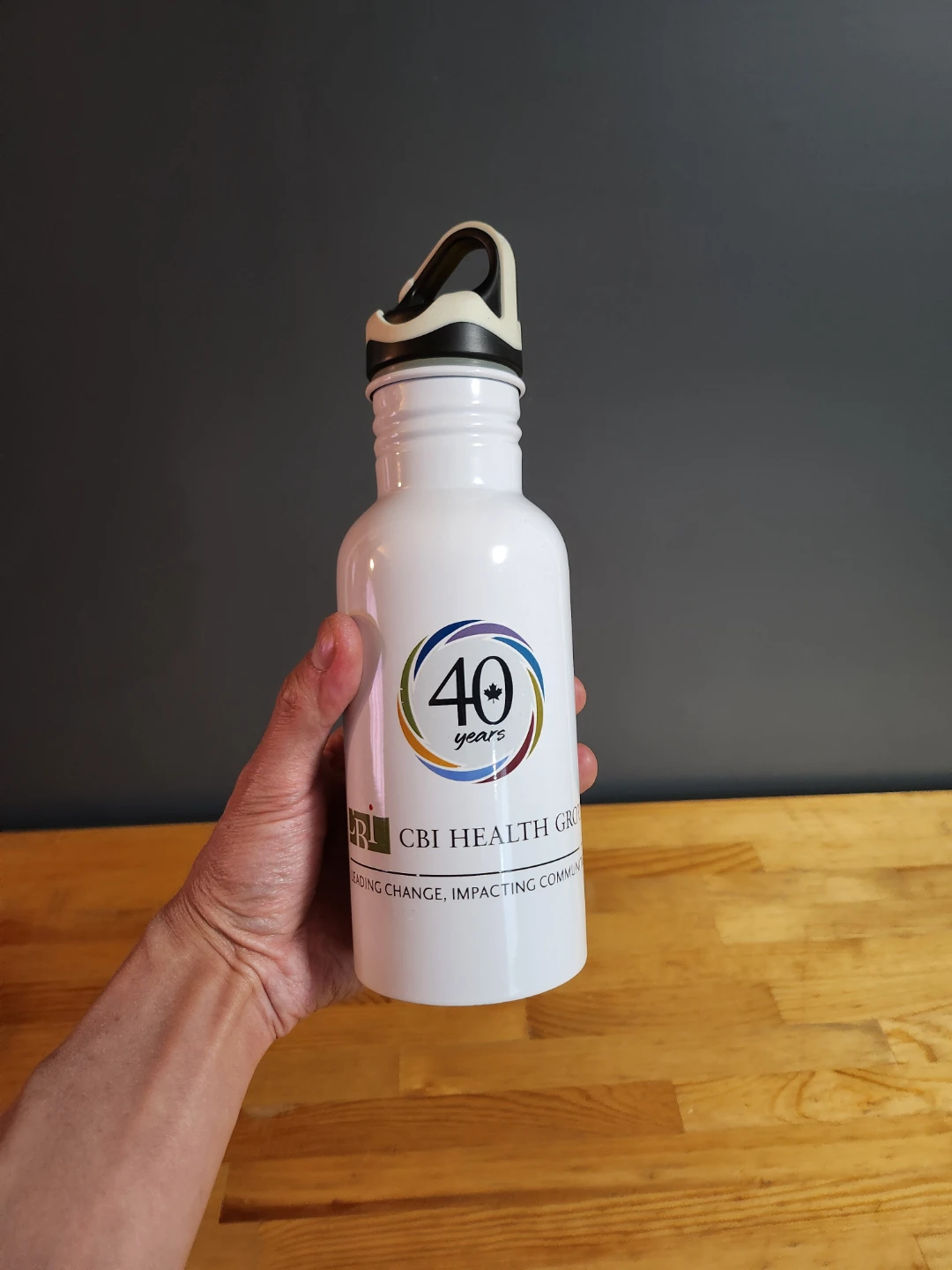 Stainless Steel Water Bottle CBI Health Group- (520ml) - photo 5