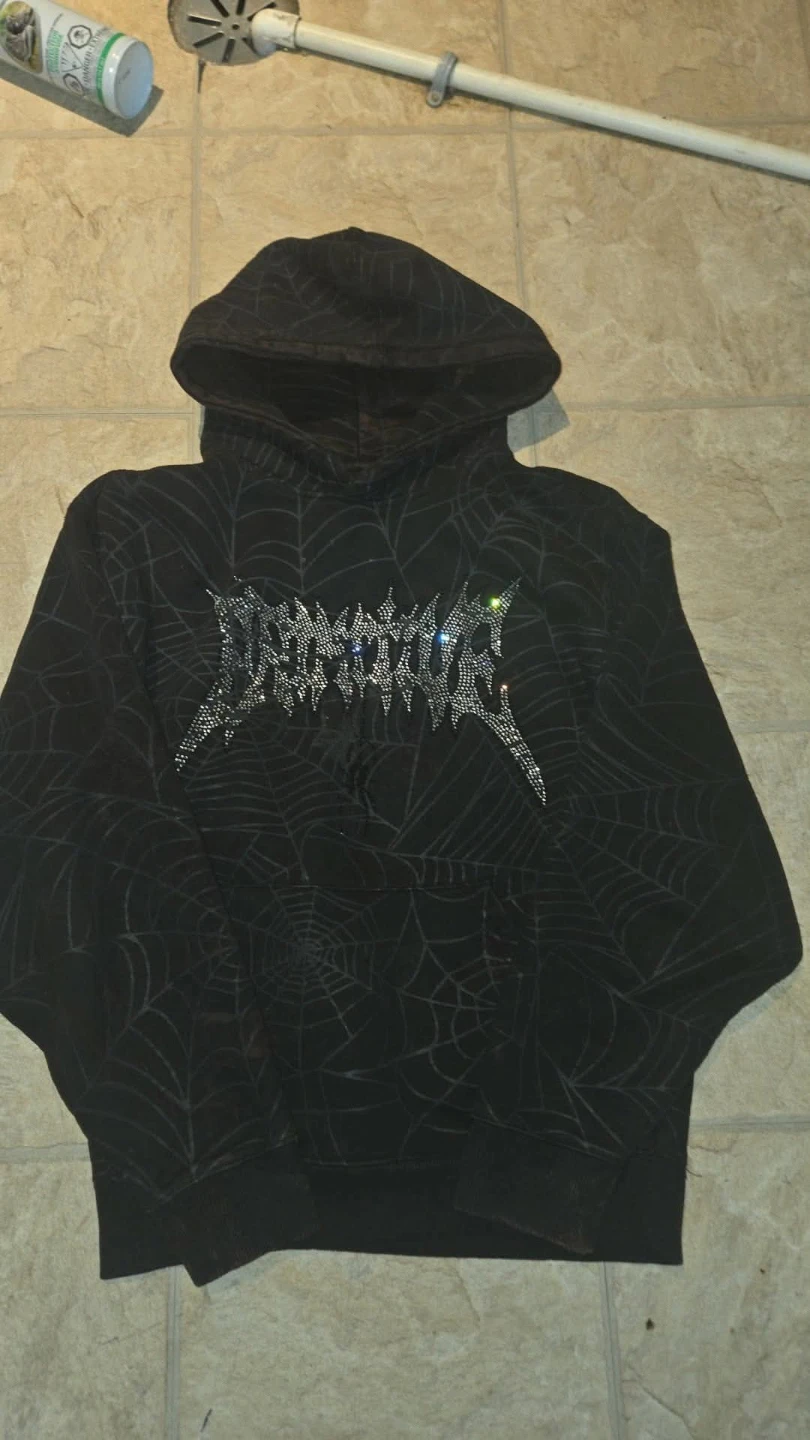 Black primitive hoodie