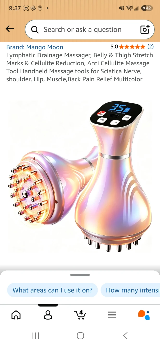 Mango Moon Lymphatic Drainage Massager