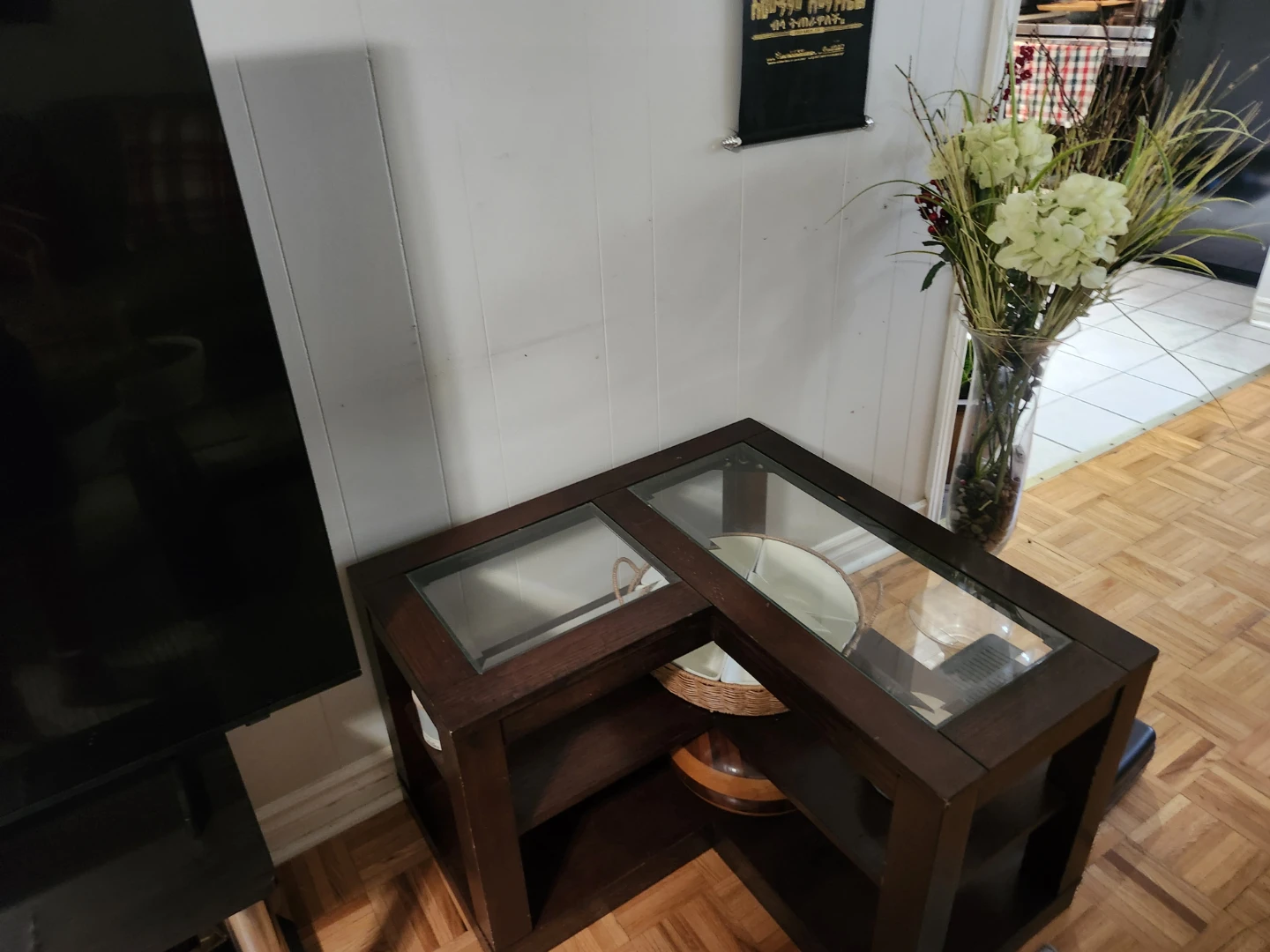 Glass Top Coffee Table - photo 4