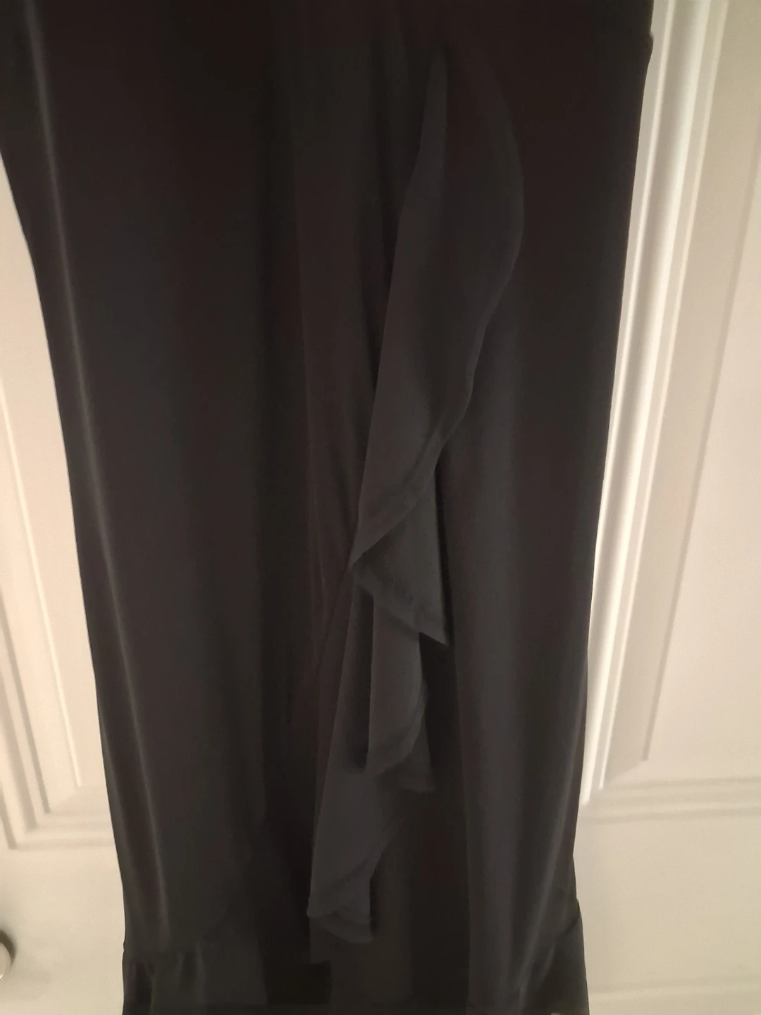 Mexx Black Ruffled Slip Dress - Small - photo 2