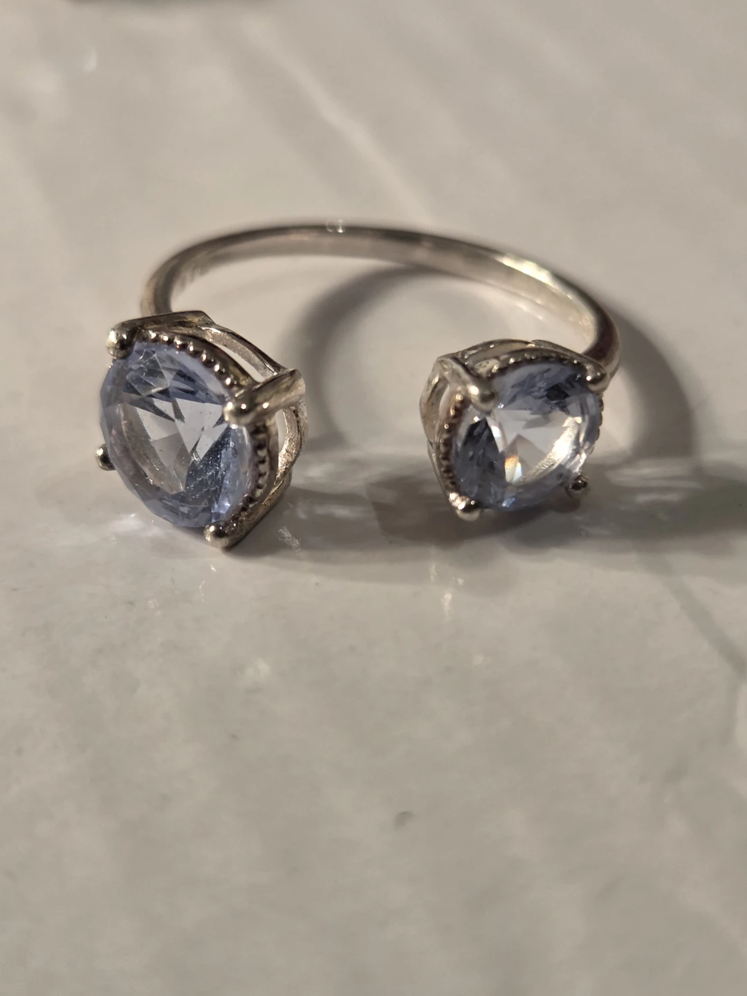 Silver Rings 925with Blue Gems - photo 4