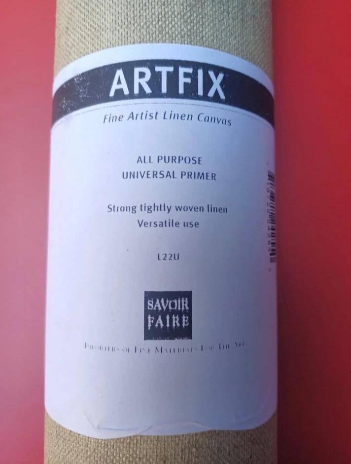 Artfix Acrylic Primed Belgian Linen (L22U)