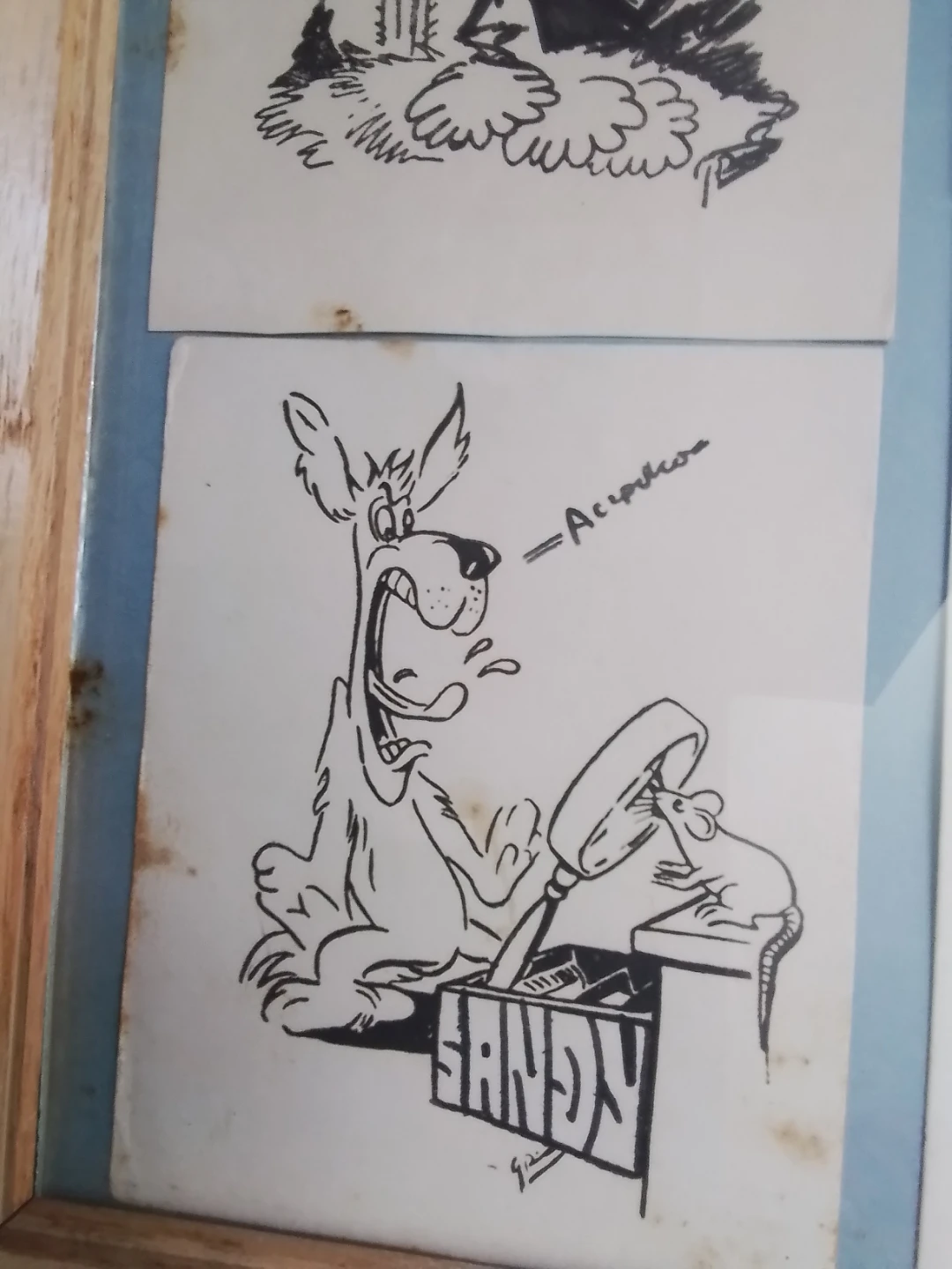 Original Signed Set of 4 Acapulco Caricature Drawings - photo 4