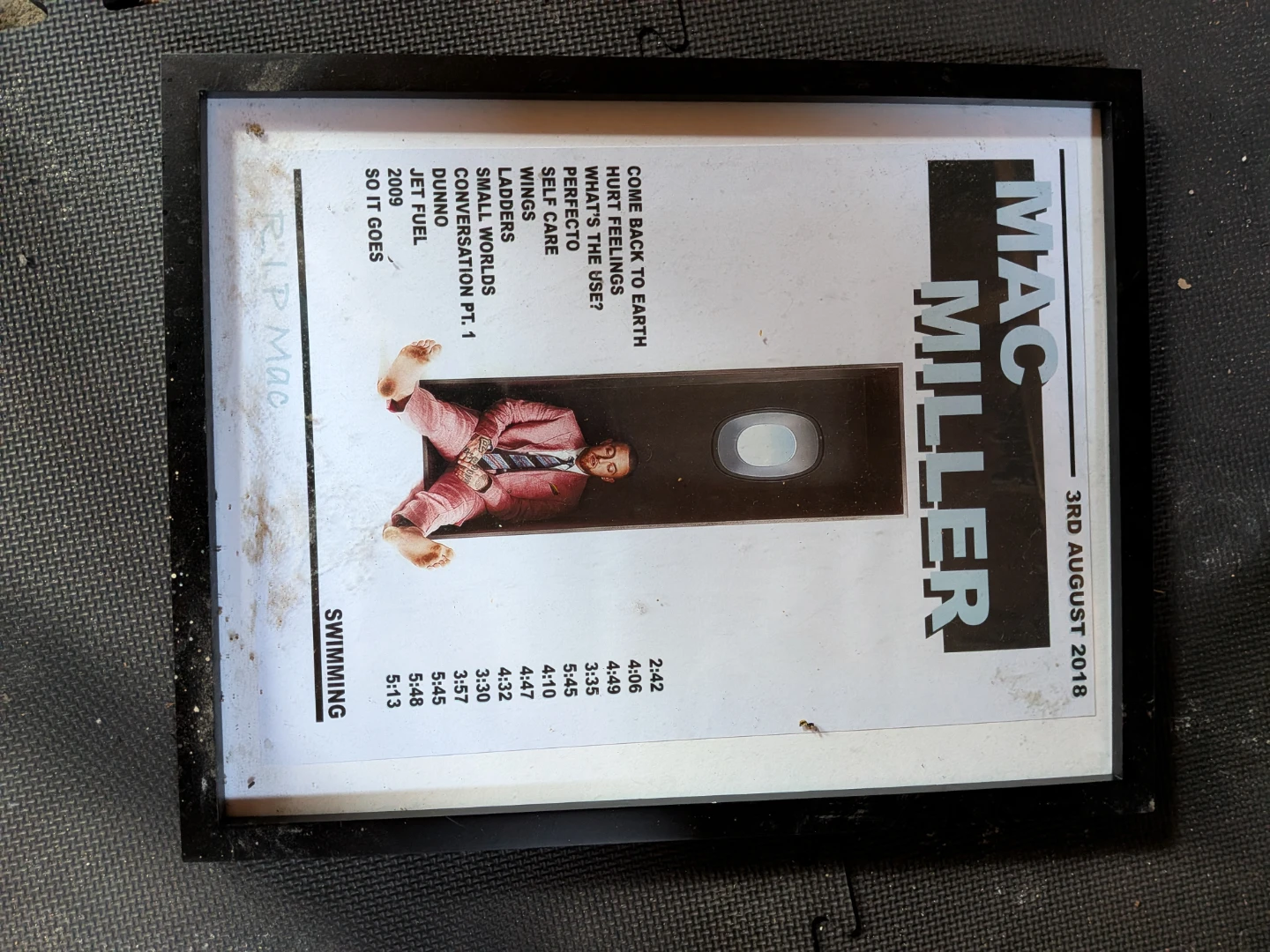 Mac Miller framed print