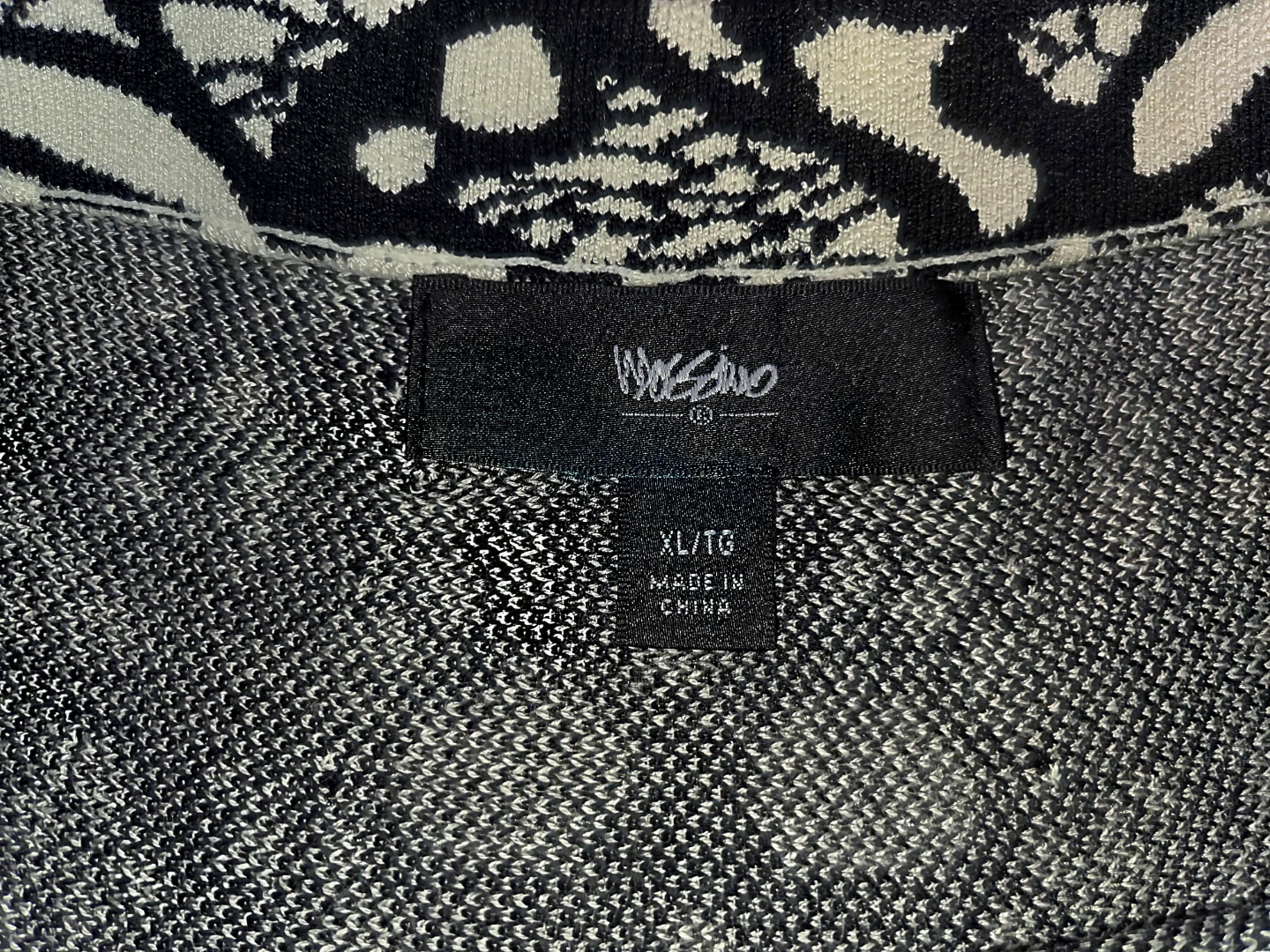 Mossimo Black & White Patterned Skirt - XL - photo 2