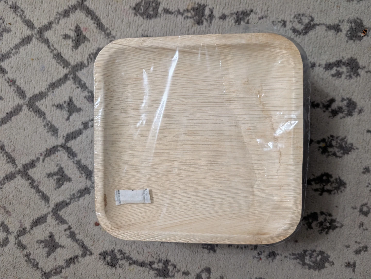 Natural Palm Leaf Plates - Pack of 25 - photo 2