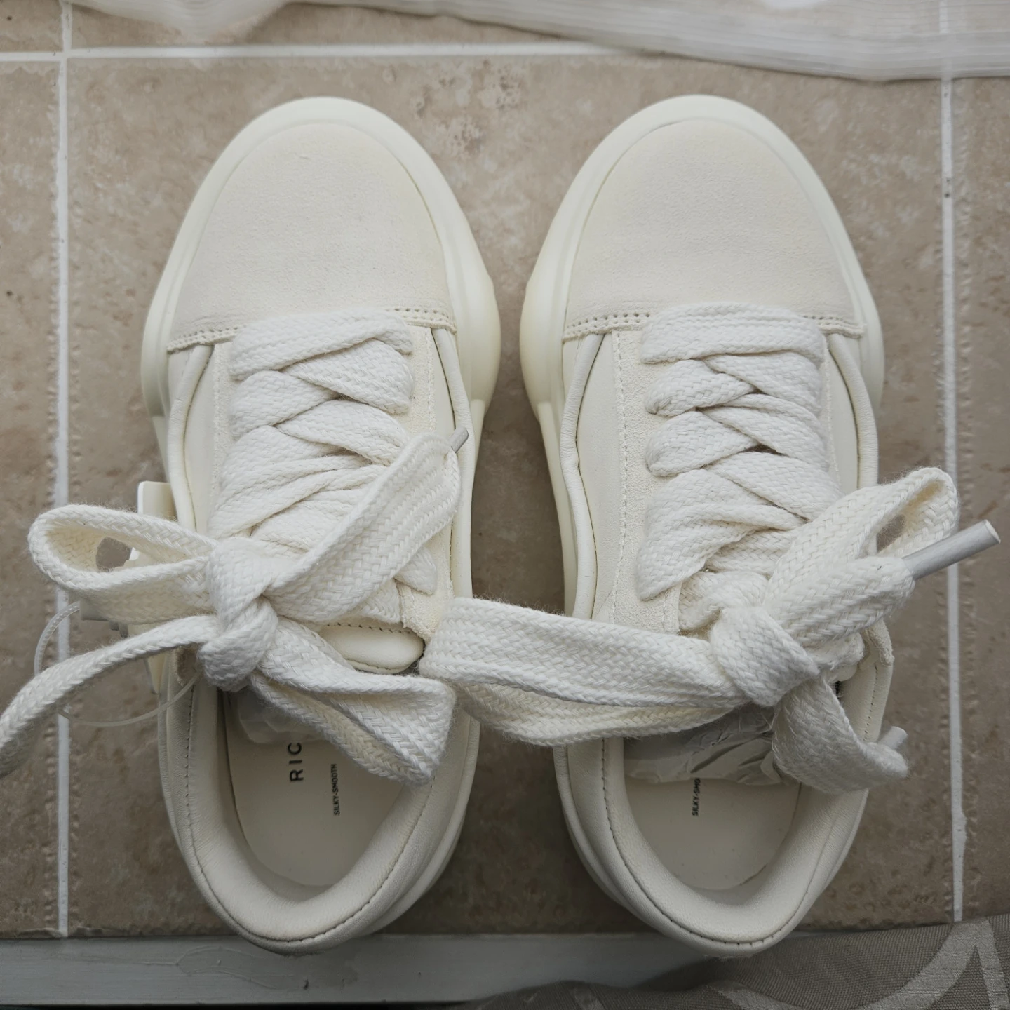 RICHMILK Platform Sneakers - White