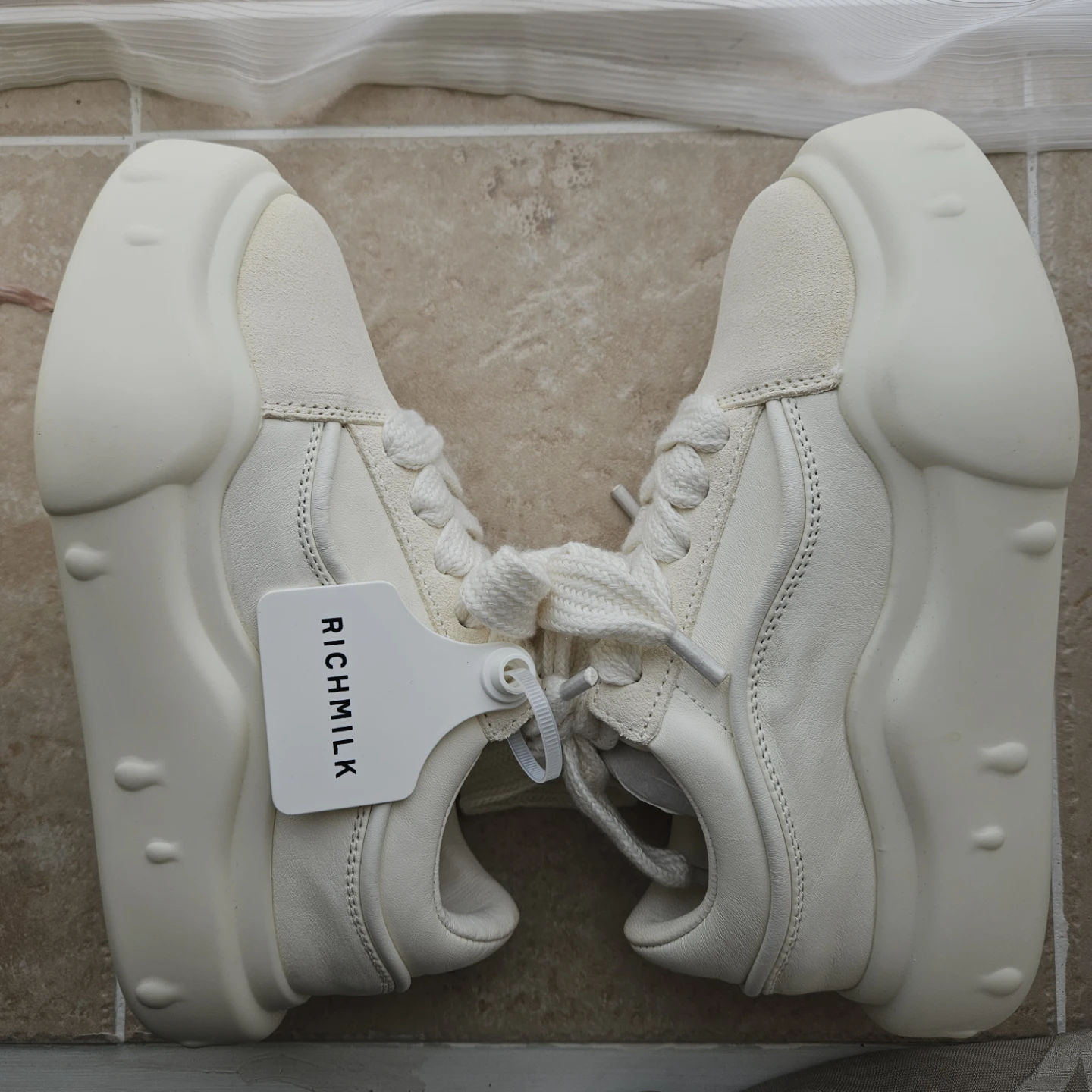 RICHMILK Platform Sneakers - White - photo 3