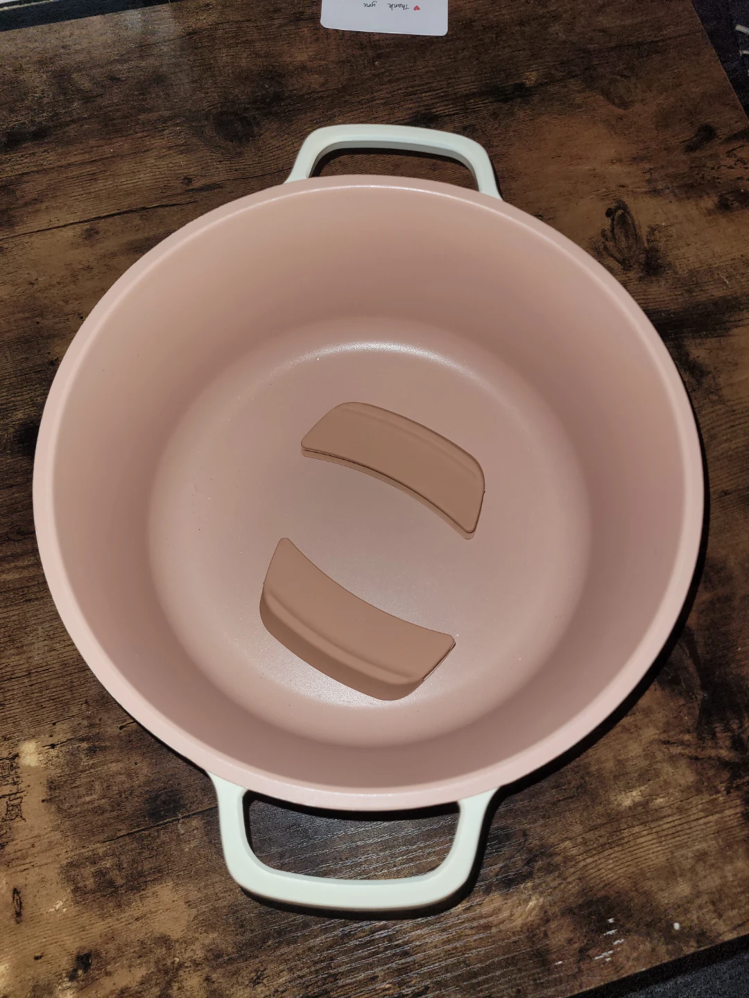 Ombre dutch oven with removable silicone handle grips - photo 3
