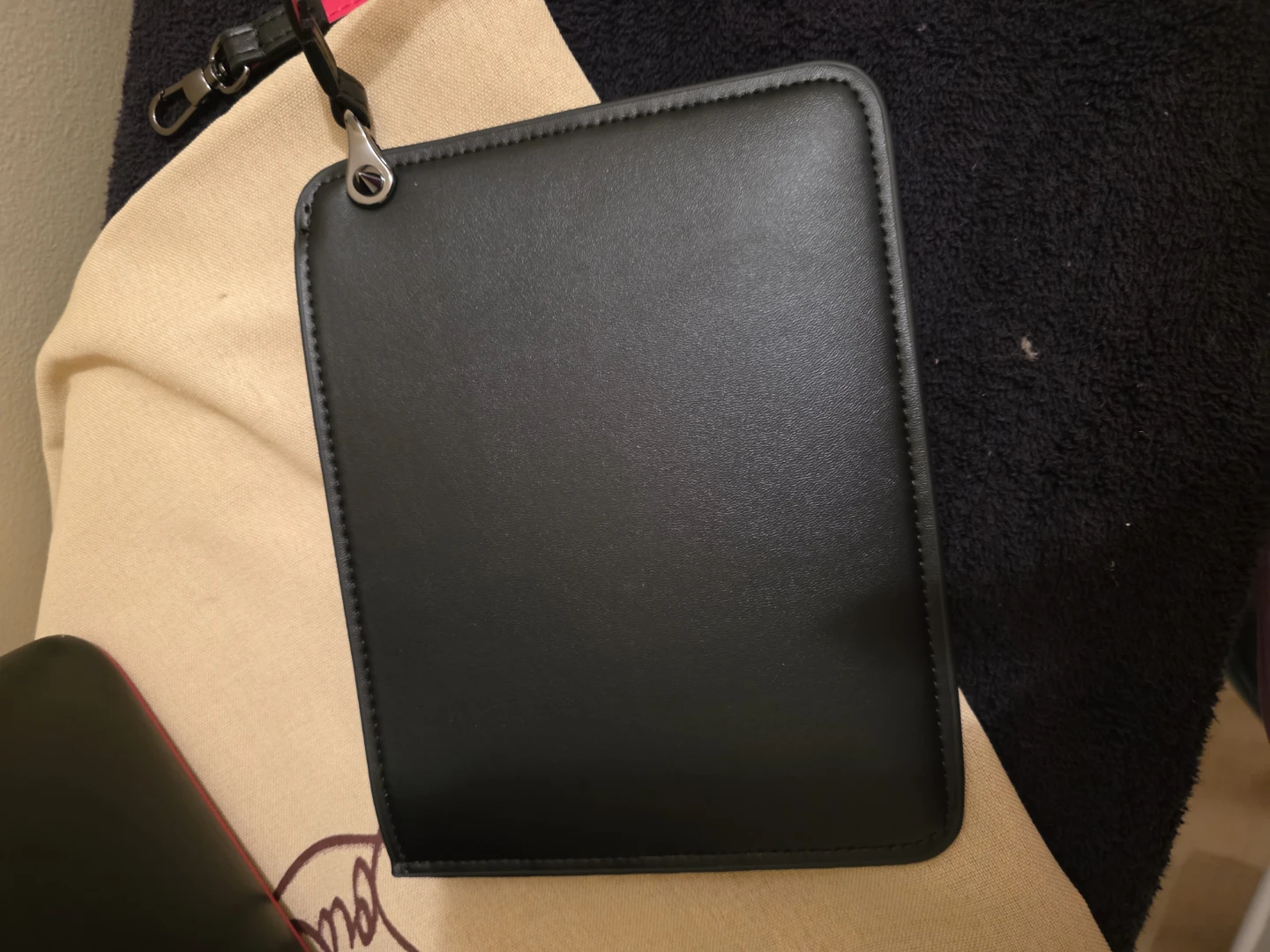 Christian Louboutin Tote Bag and Slides Set - photo 3
