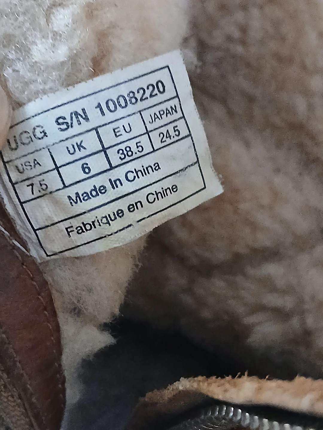 UGG  Blayre Leather Shearling Boots - photo 4