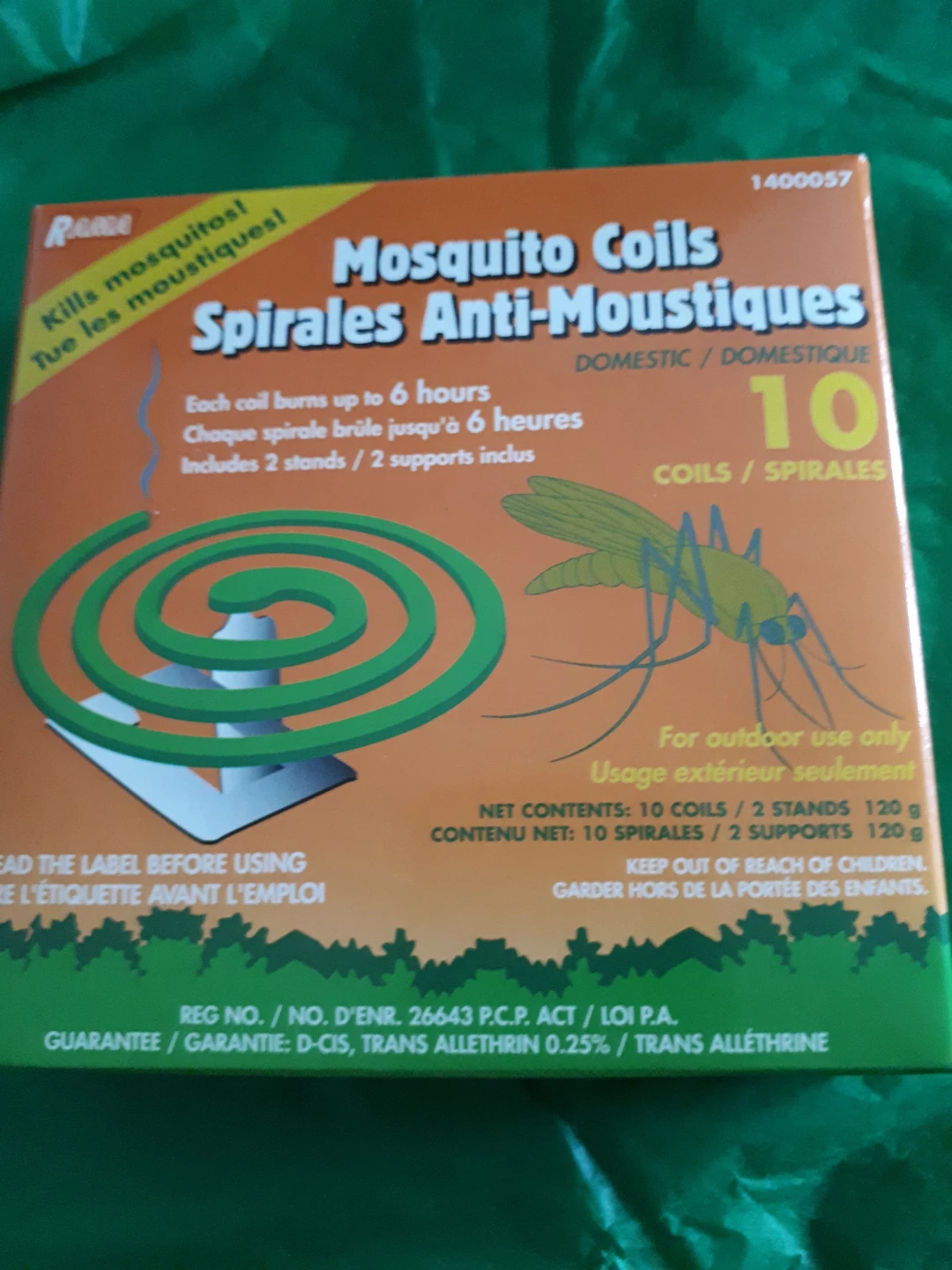 Raid Mosquito Coils - 10 Coils