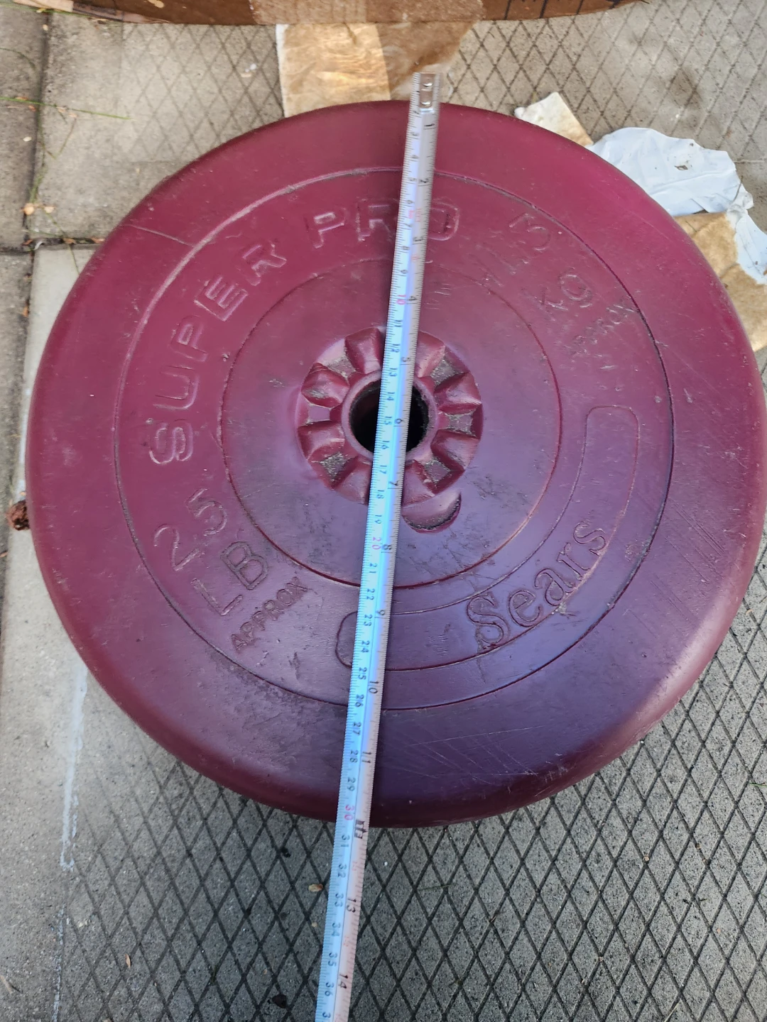Super Pro 25 lbs Weight Plate - photo 2