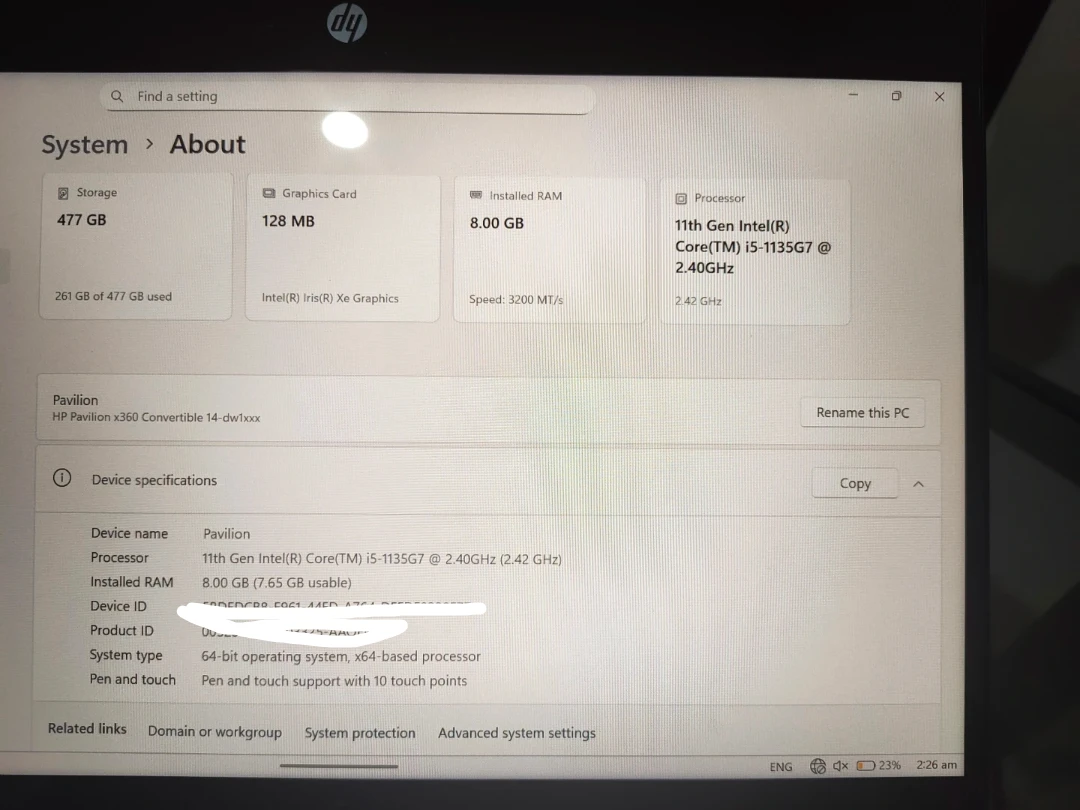 HP Pavilion x360 14" 2-in-1 Touchscreen Laptop - photo 5