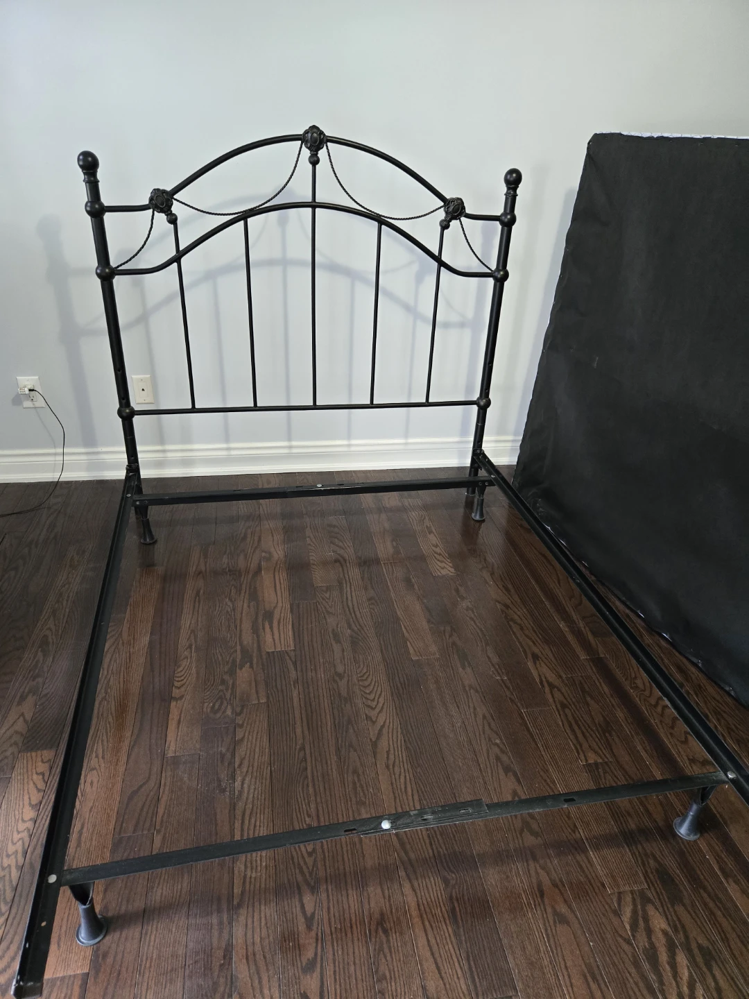 Metal Bed Frame with Box Spring