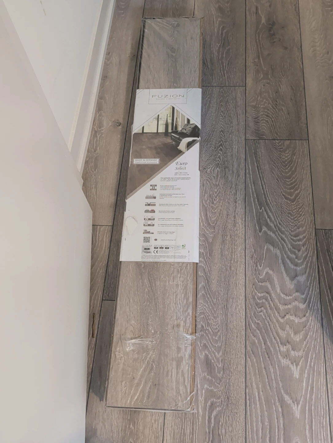 6 x Fuzion Euro Select Laminate Flooring