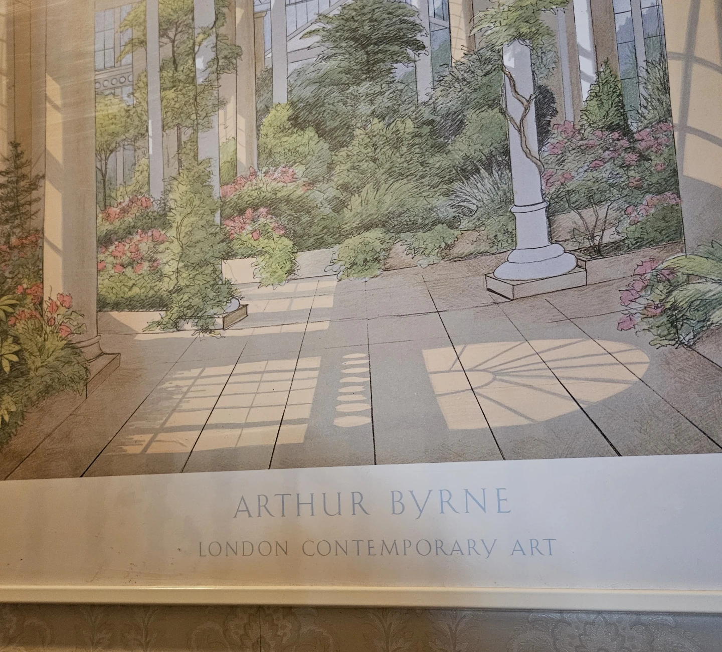 Large framed poster print "Syon House" - photo 4