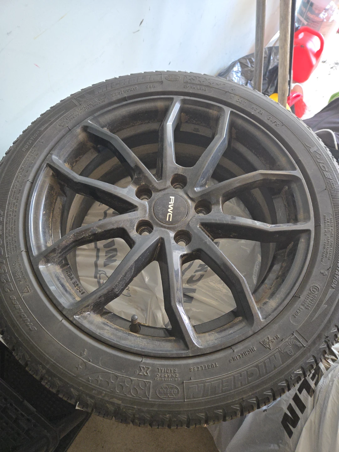 Michelin Winter Tire on RWC Rim