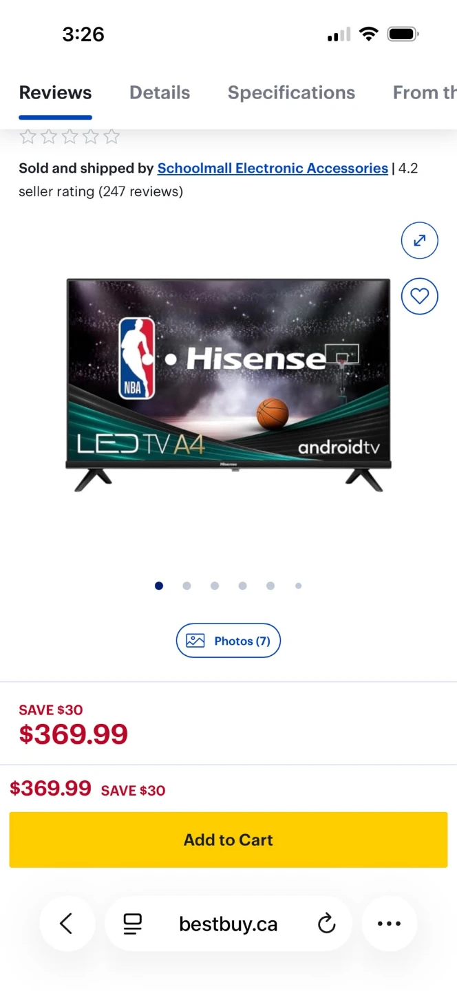 Hisense 40 inch Smart TV - photo 2