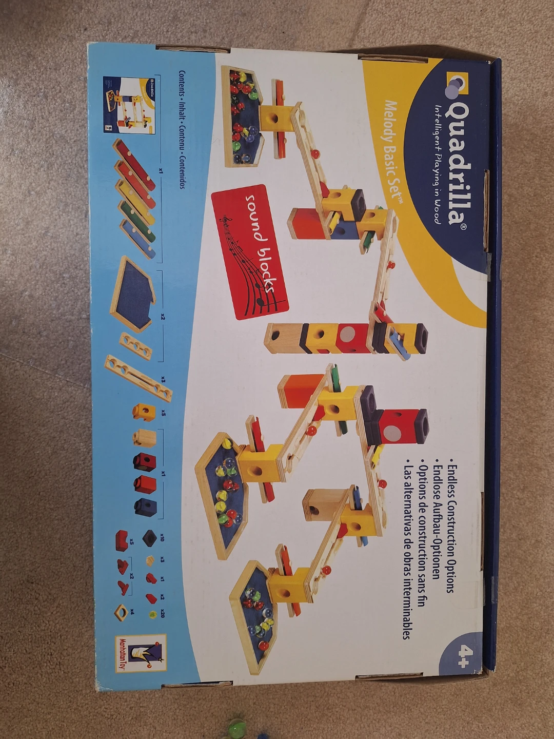 Wooden Marble Run with Sound Bars - photo 2