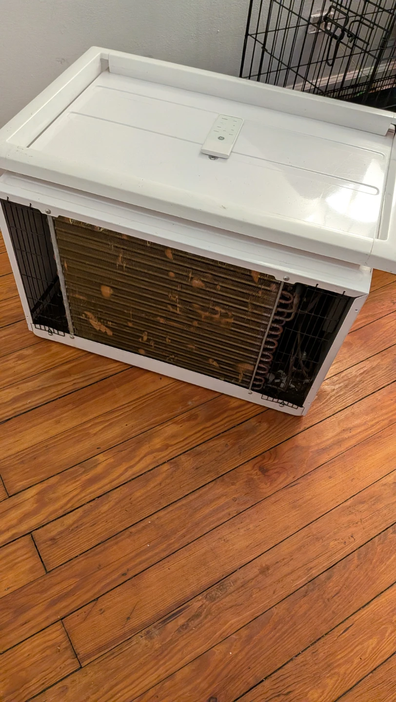 GE Air Conditioner Wall Unit with Remote and Frame - photo 2