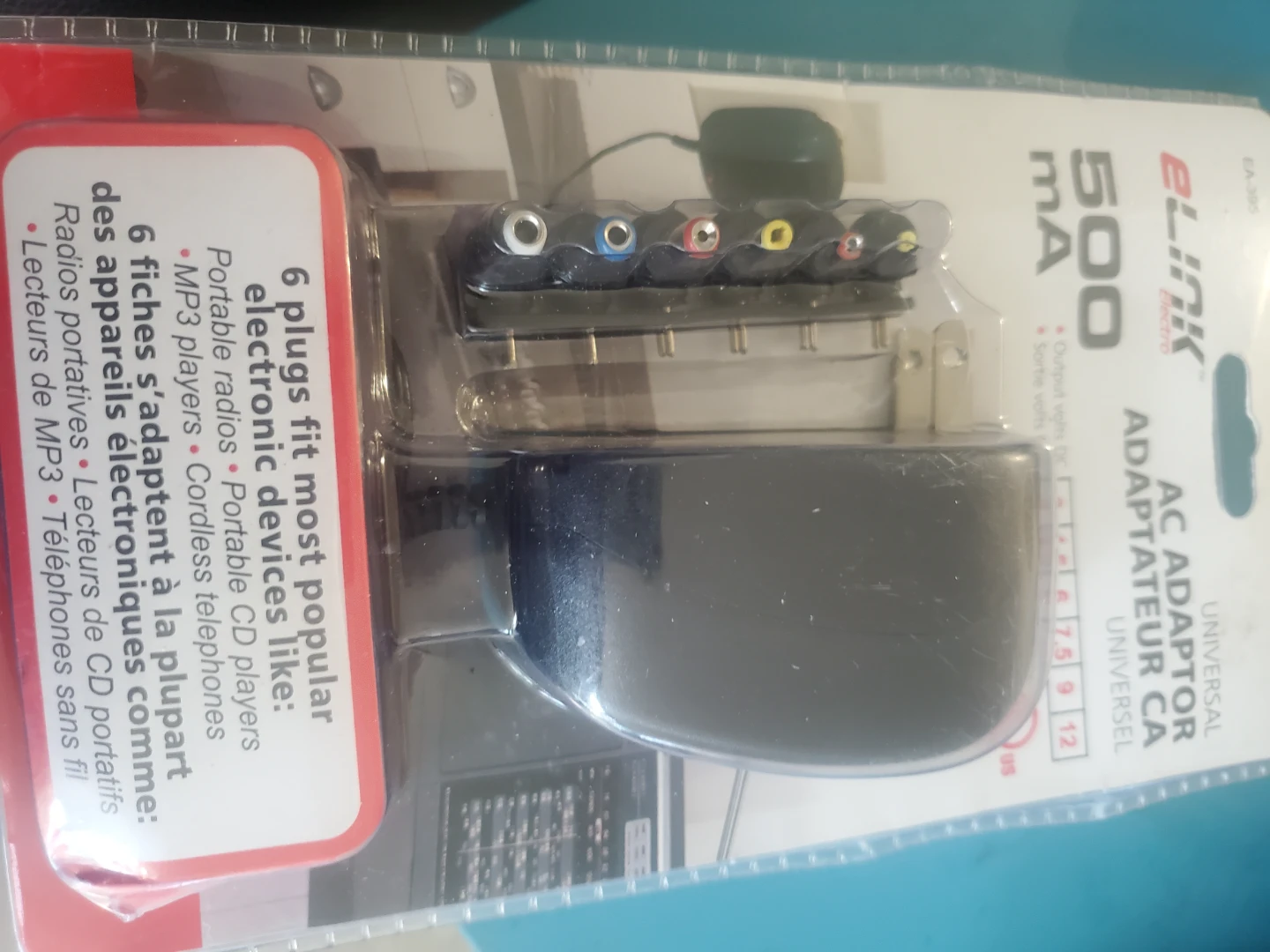 ELINK Electro 500mA Universal AC Adaptor