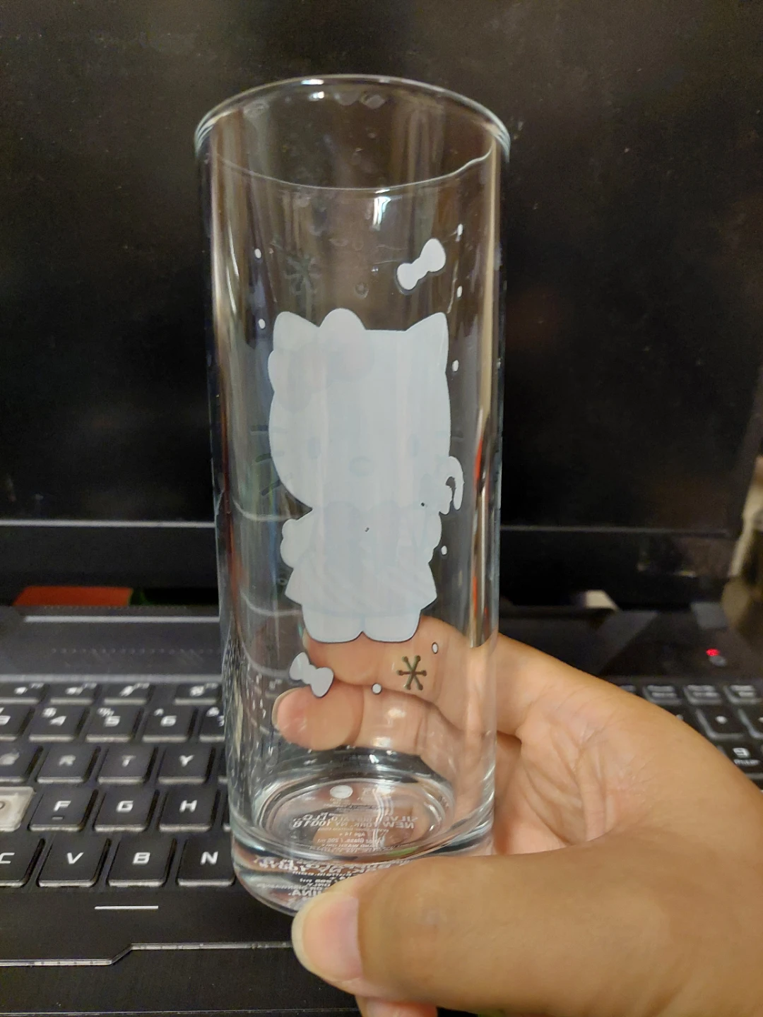 Xmas Hello Kitty Glass - 10 oz - photo 2